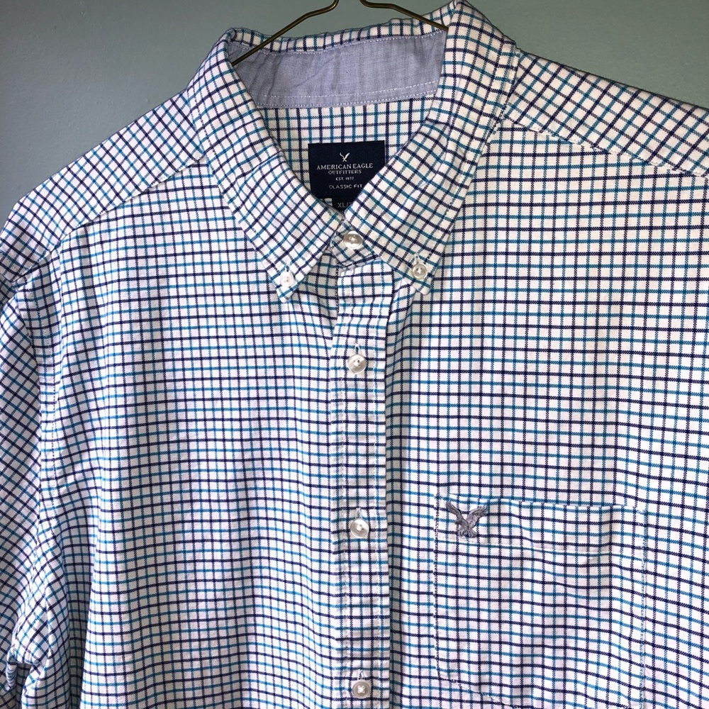Men’s American Eagle casual button down shirt XL